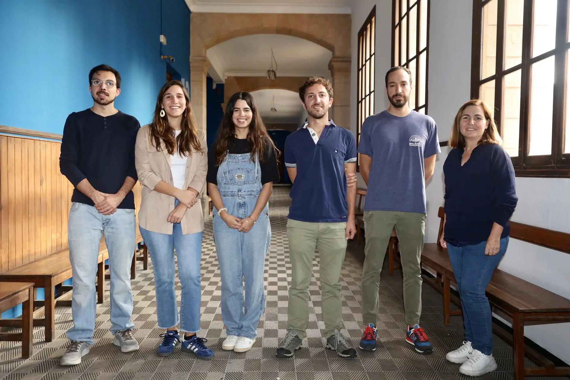 Algunos de los participantes de Connect’Up Start 2024 en un momento de las formaciones en las instalaciones de Sa Riera
