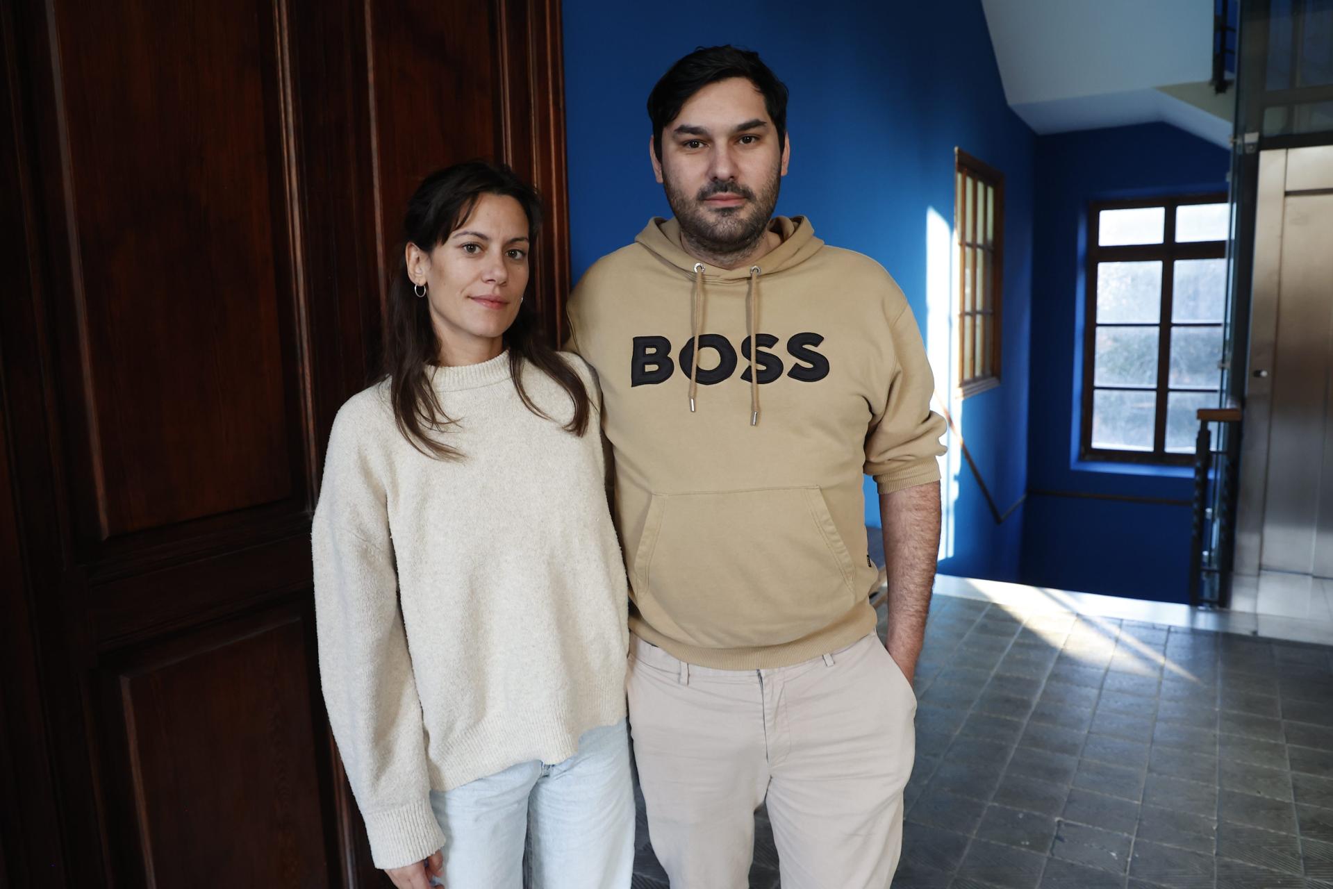 Adrián Rincón y Lorena Ruiz, dos de los fundadores de beloo