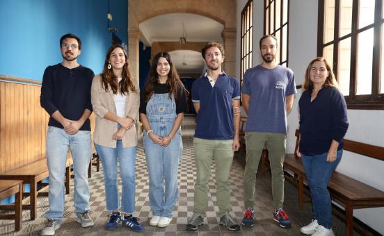 Algunos de los participantes de Connect’Up Start 2024 en un momento de las formaciones en las instalaciones de Sa Riera