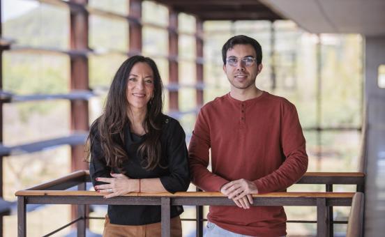 Aurora Villalonga y Sergi Arguimbau