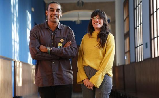 Marvin Singhateh y Tona Pou