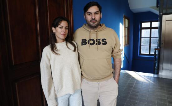 Adrián Rincón y Lorena Ruiz, dos de los fundadores de beloo